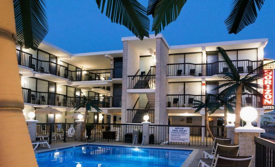 Horizon Motor Inn-Beach Block & Close To Morey'S Piers North Wildwood Exteriör bild
