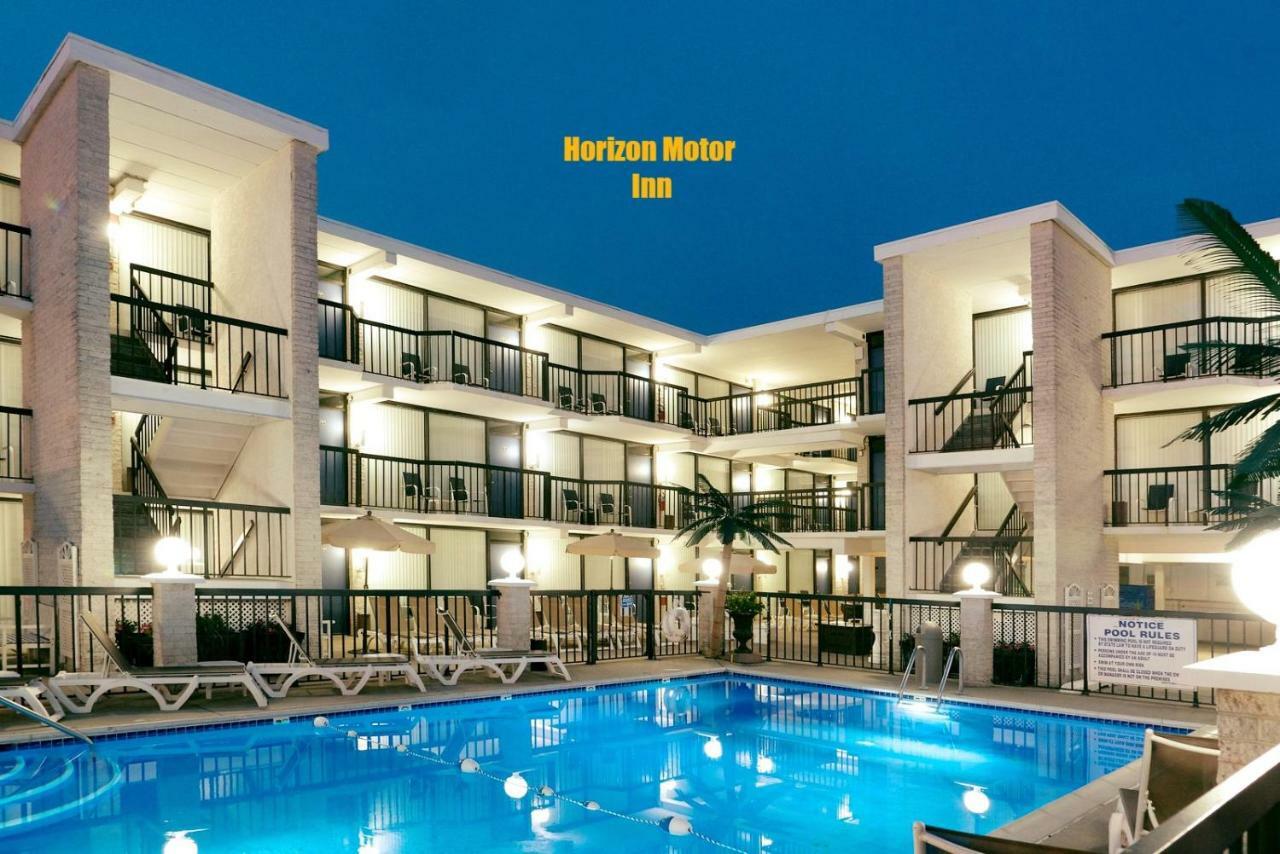 Horizon Motor Inn-Beach Block & Close To Morey'S Piers North Wildwood Exteriör bild